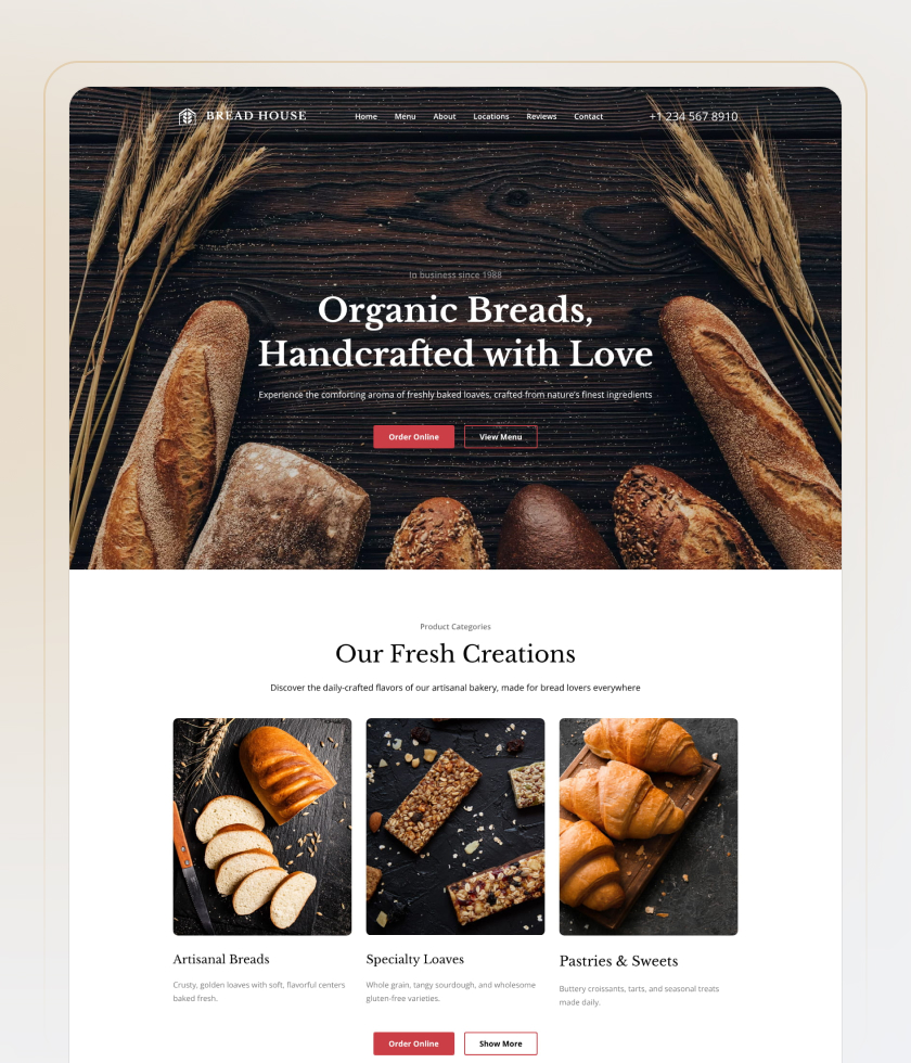 Website template 6