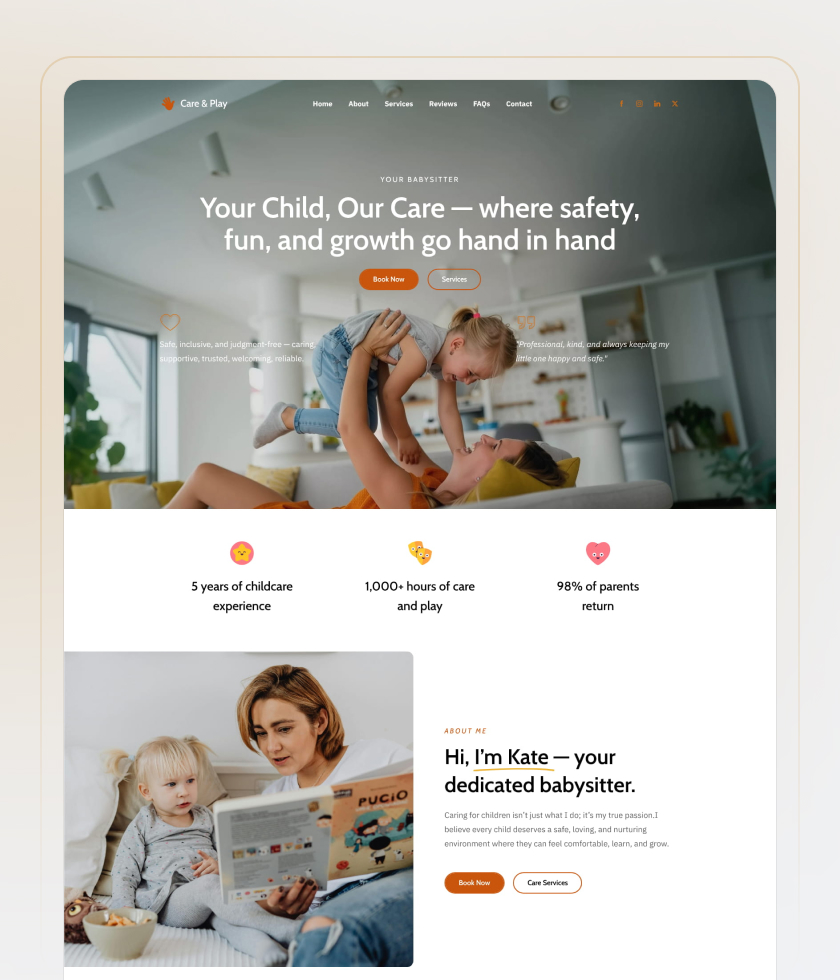 Website template 3