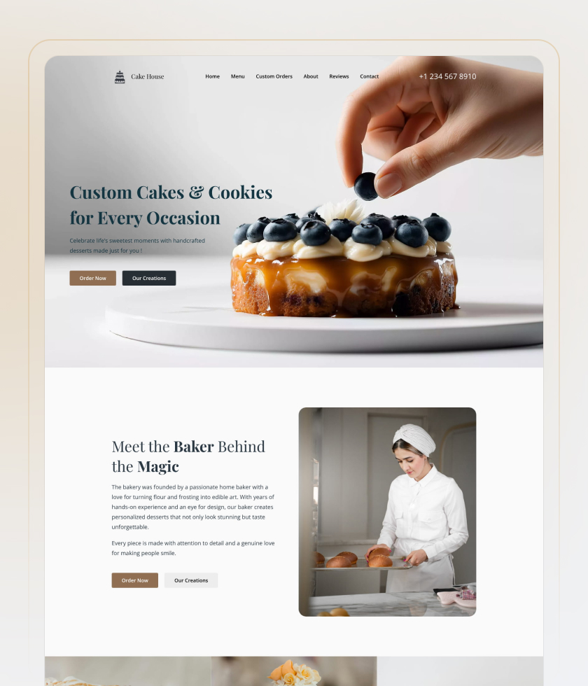 Website template 4