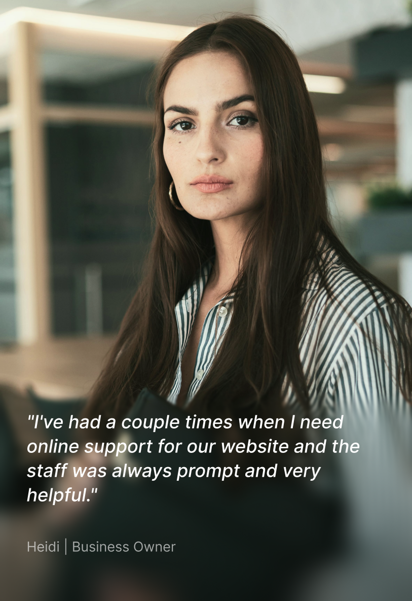 Yola online support testimonial