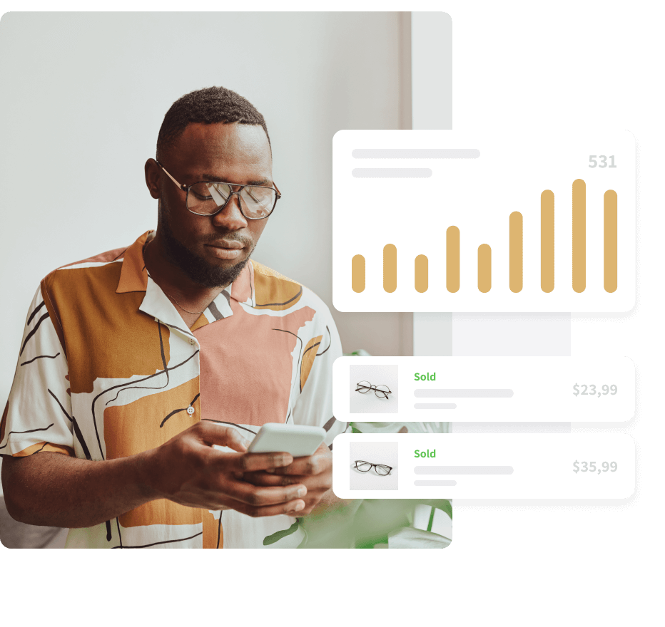 mobile online store
