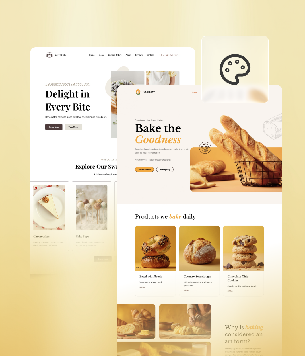 Fast website setup